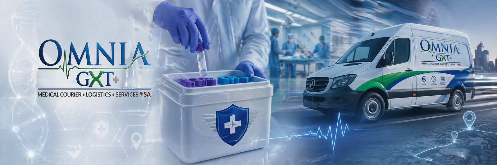 Medical Courier Background