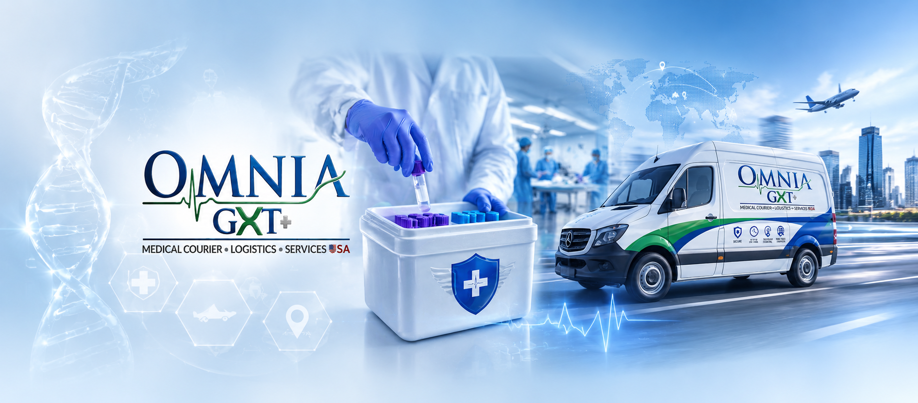 Medical Courier Background